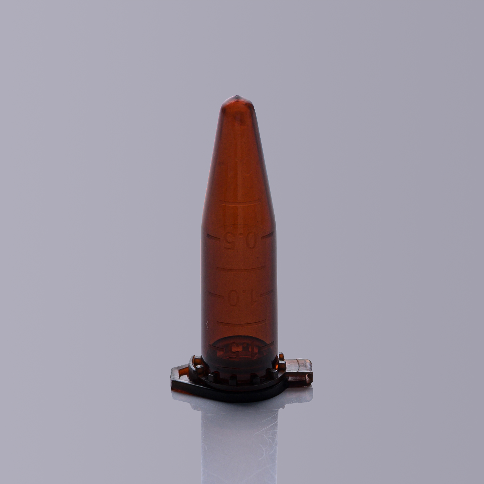 BS-15-M-A 1.5ml棕色尖底连盖离心管