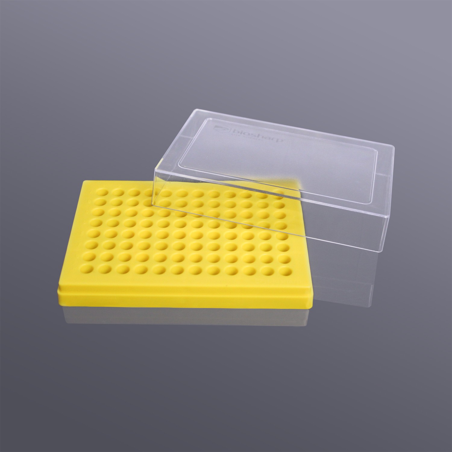 BS-02-PB96-PC-Y 0.2ml薄壁管盒(PC),黄色 - Biosharp/白鲨