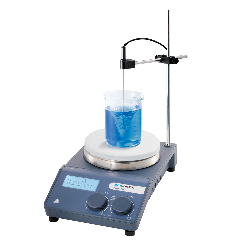 SCI340-ProT LCD数控定时加热型磁力搅拌器套装