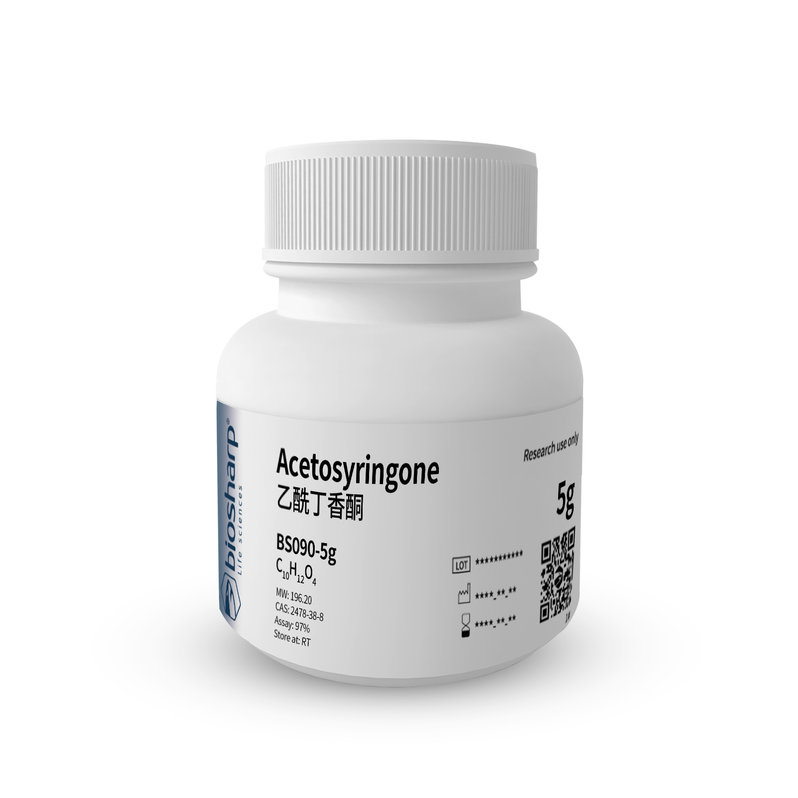 BS090-5g 乙酰丁香酮 Acetosyringone