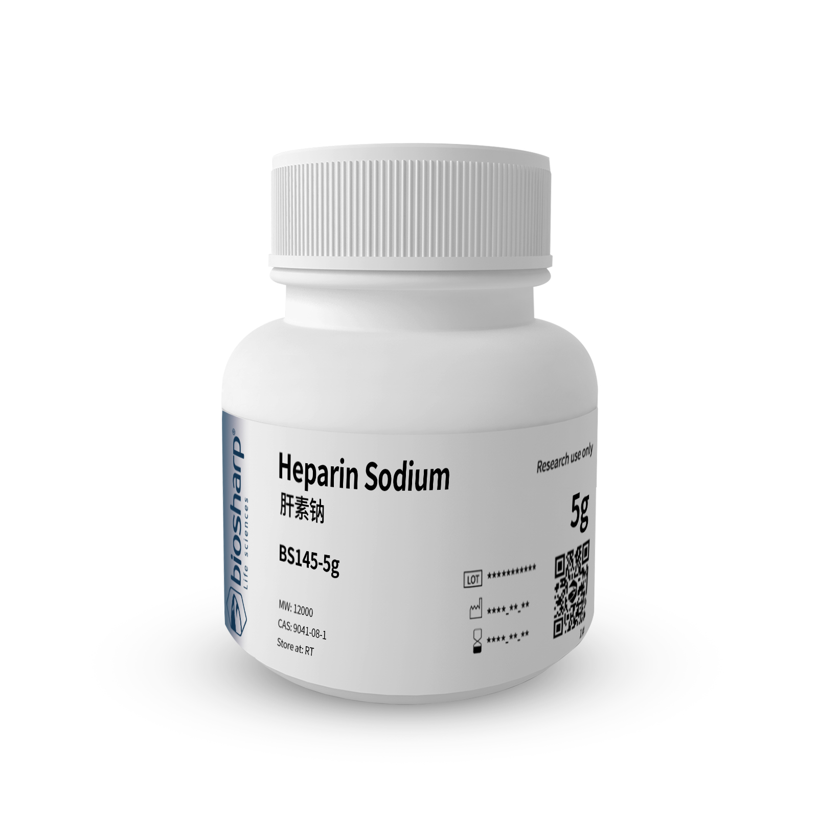 BS145-5g 肝素钠Heparin Sodium