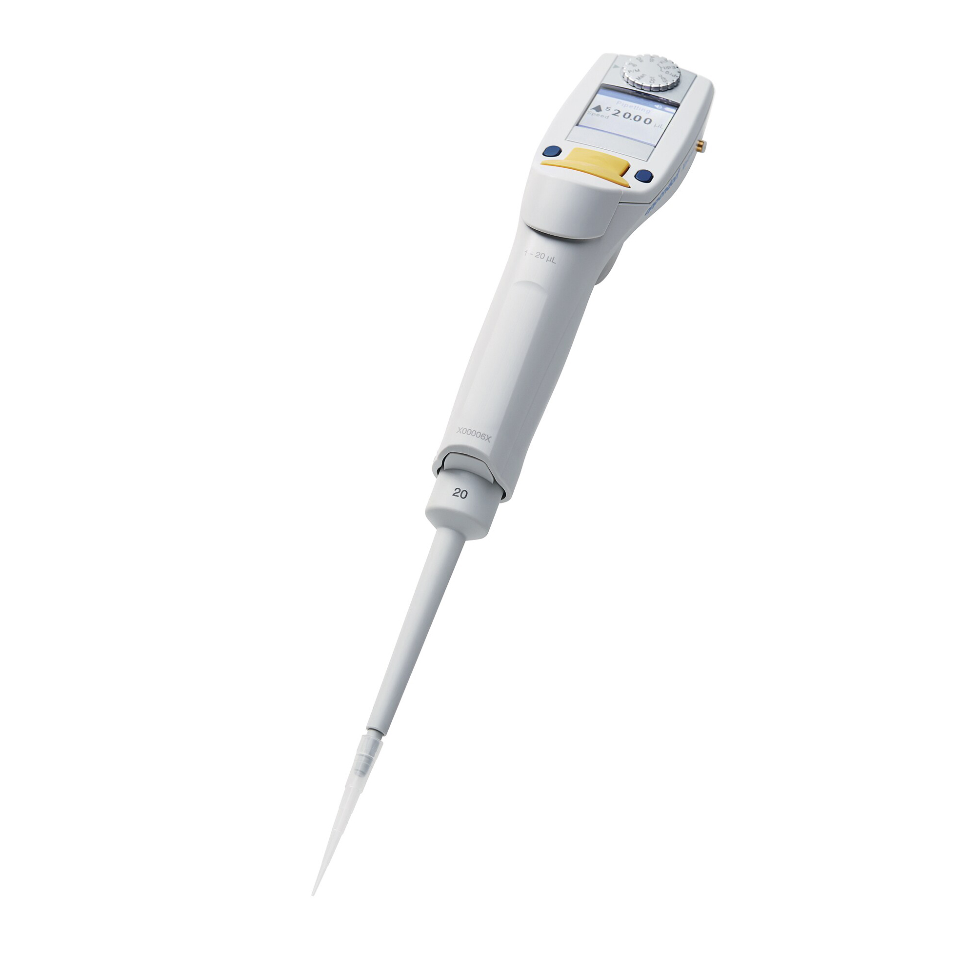 4861000720 Xplorer plus电动移液器 单道10-200μl 黄色 - Eppendorf/艾本德