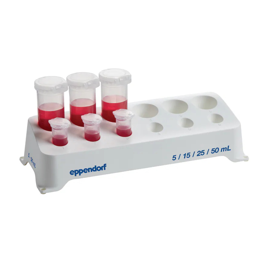0030119835 离心管架 用于5.0 mL 15 mL 50 mL 离心管 2个 白色 高温高压灭菌 - Eppendorf/艾本德