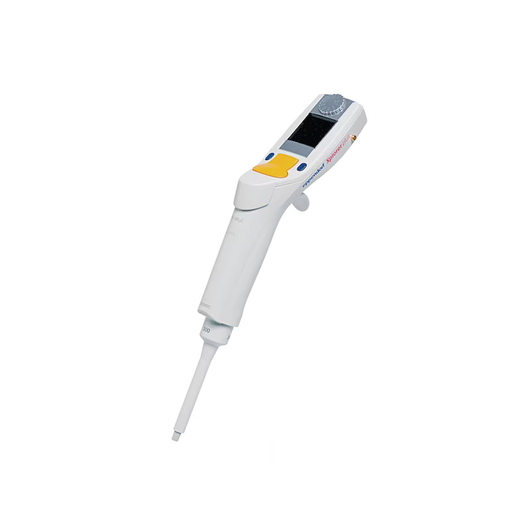 4861000724 Xplorer plus电动移液器 单道15-300ul黄色 - Eppendorf/艾本德