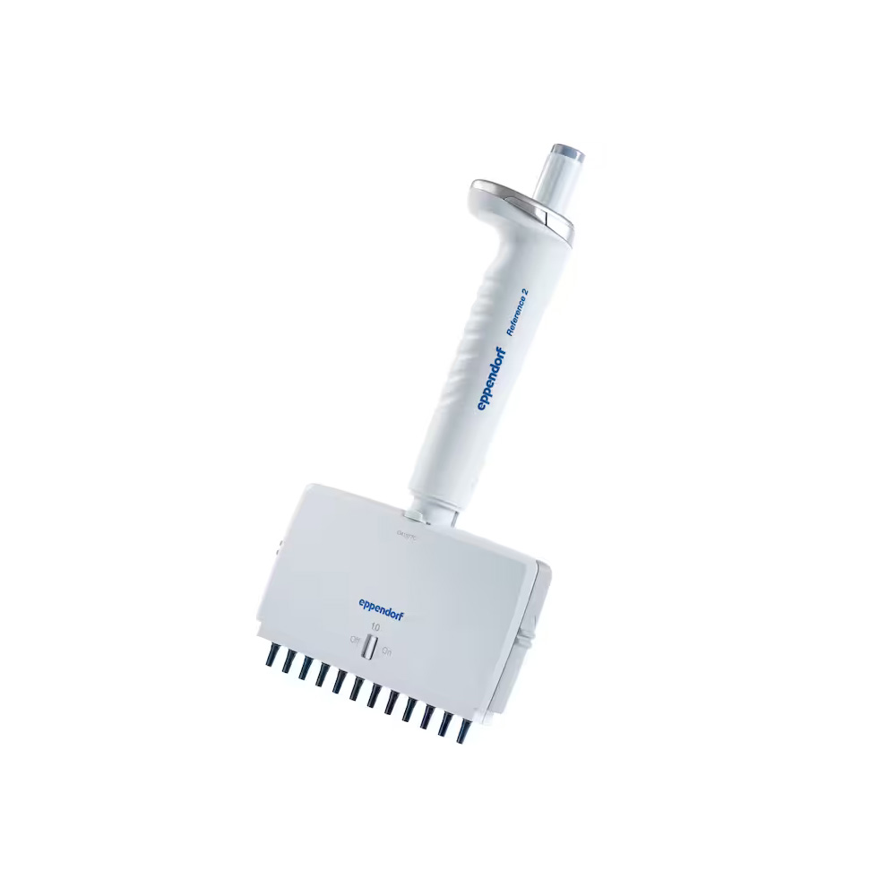 新4926000026老4922000021 Reference 2 十二道 可调量程移液器 0.5-10 μL 灰色 - Eppendorf/艾本德