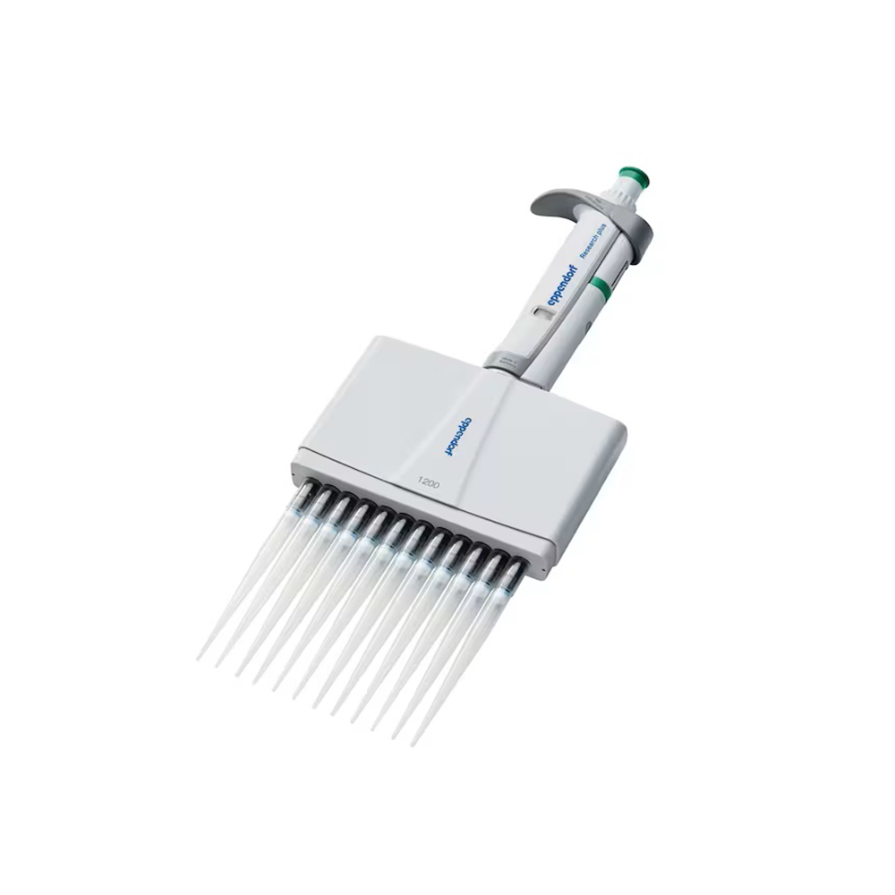 3125000222 Research plus 120-1200ul手动十二道整支消毒移液器 - Eppendorf/艾本德