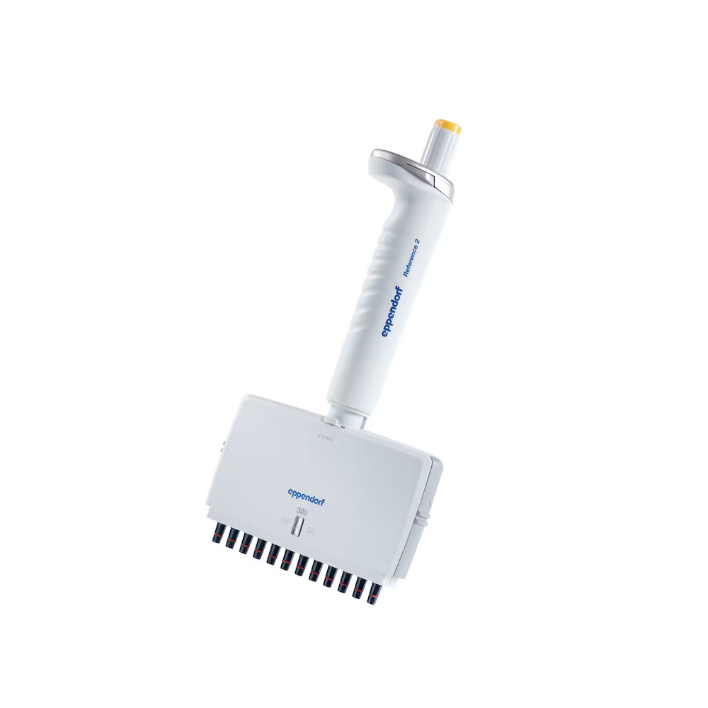 新4926000069老4922000064 Reference 2 十二道可调量程移液器30-300ul桔黄色 - Eppendorf/艾本德