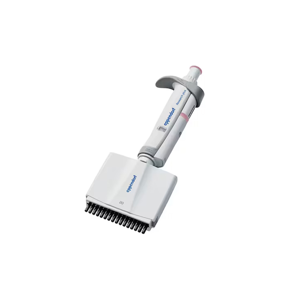3125000079 Research plus 16道可调量程移液器 1-20ul 珍珠白 - Eppendorf/艾本德