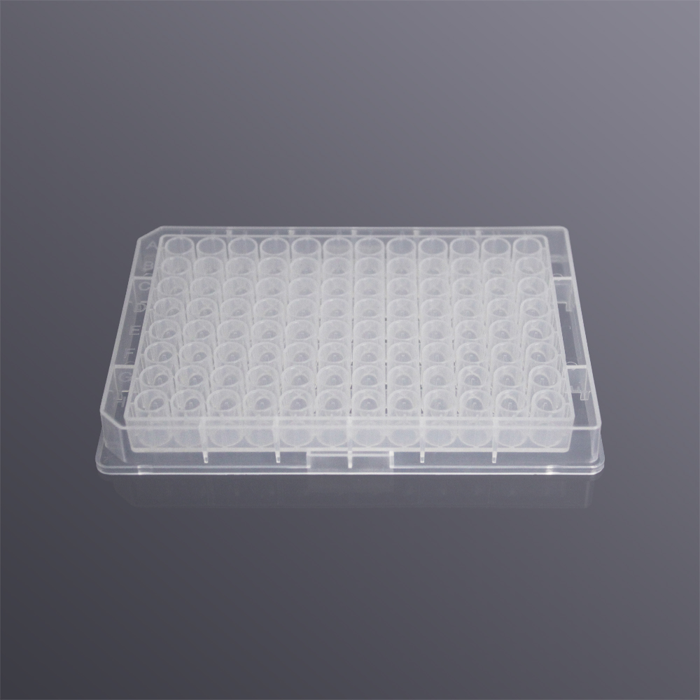 DWR-96-FC-0400A 0.40mL 96孔圆口平底透明深孔板