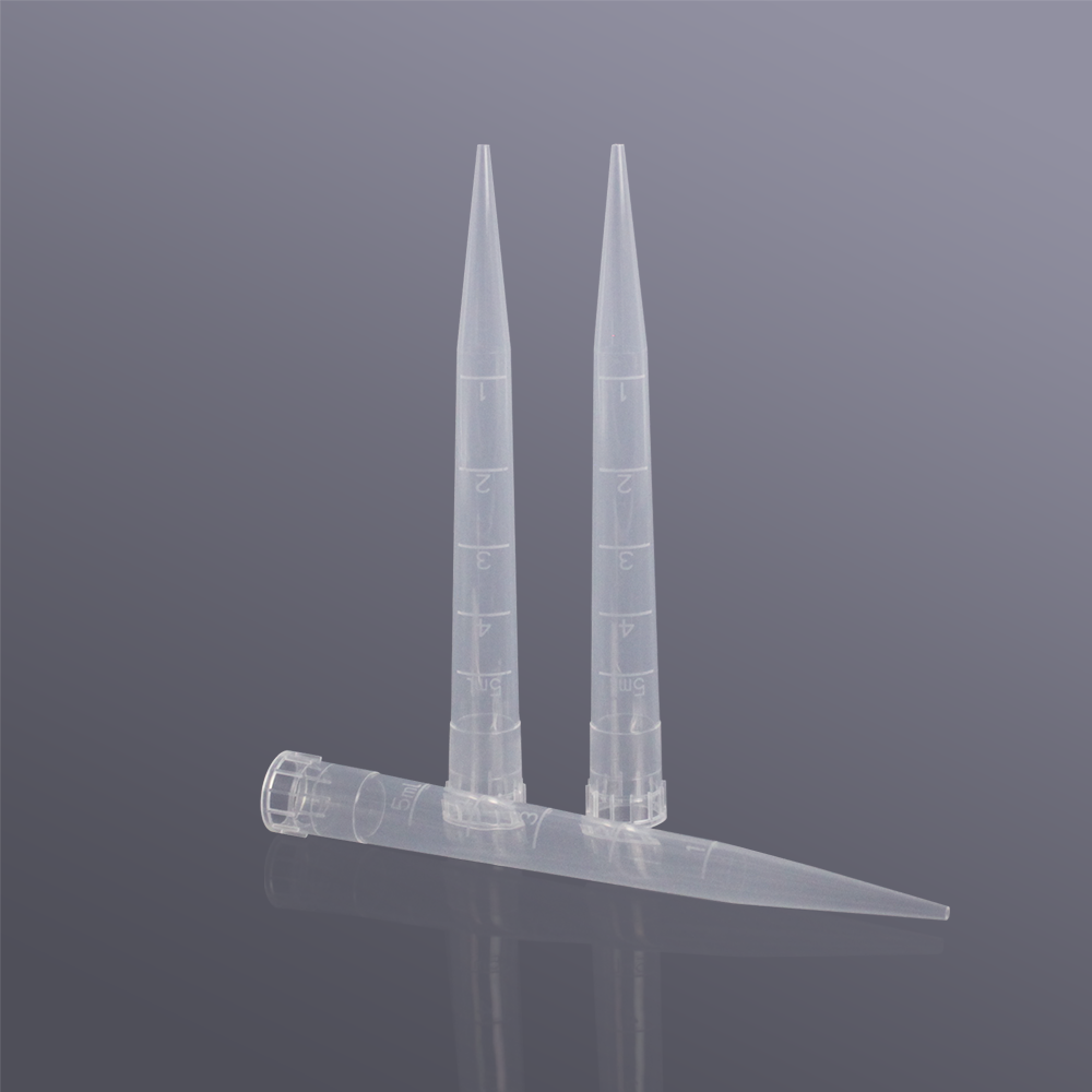 BS-5000-TWR 5ml短款袋装吸头,带刻度(配沃森 吉尔森 瑞宁UNV)[宽口]