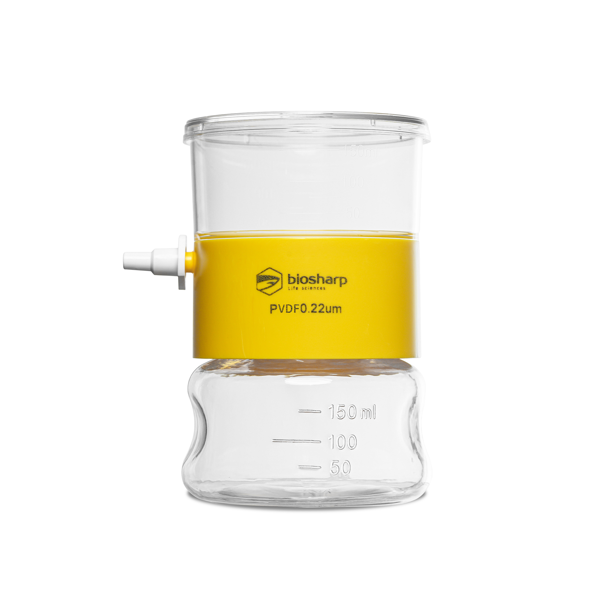 BS-150-XT-PVDF-22 150ml真空过滤系统,PVDF膜,0.22μm,直径50mm,无菌