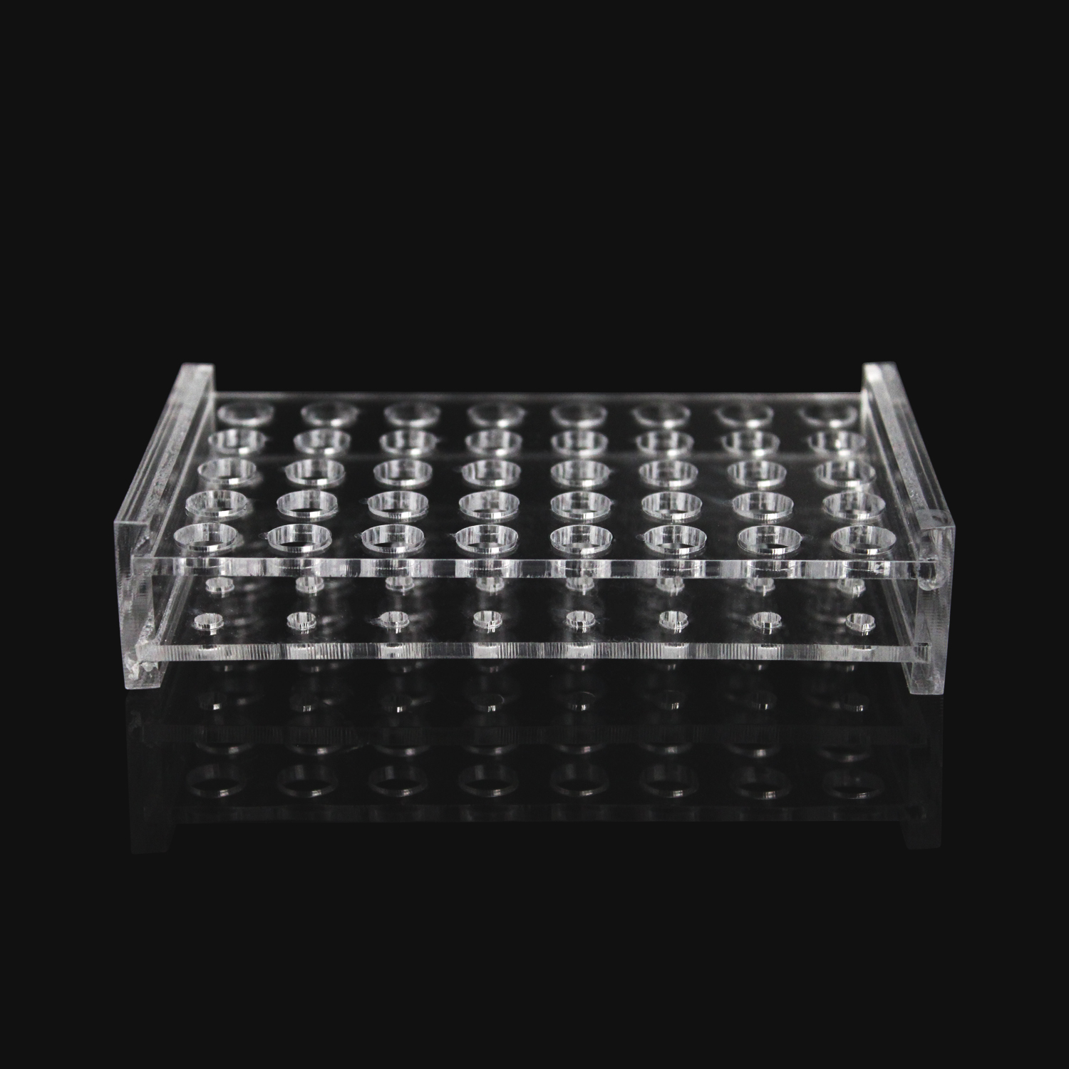 BS-CTR-005 0.5ml 40孔有机玻璃离心管架