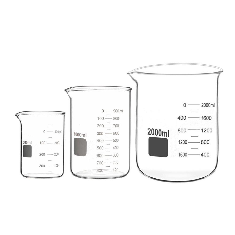 BS-LFB-UA 低型烧杯组合,带刻度,厚壁(500mL,1L,2L)