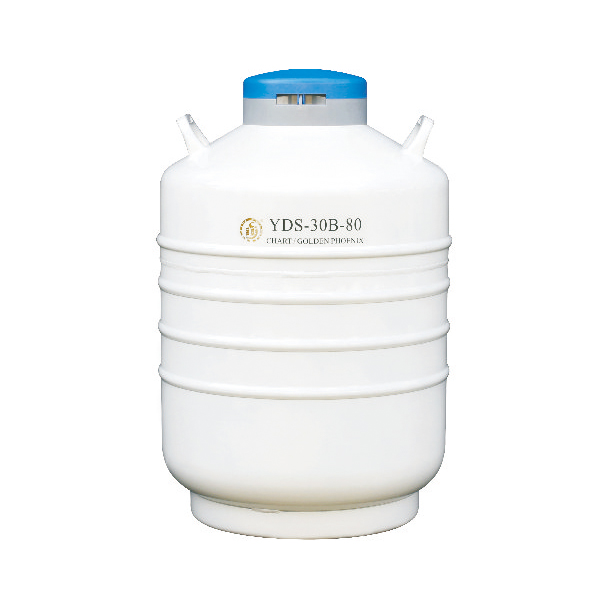 YDS-30B-80含6个120mm高的提筒液氮罐 - 金凤