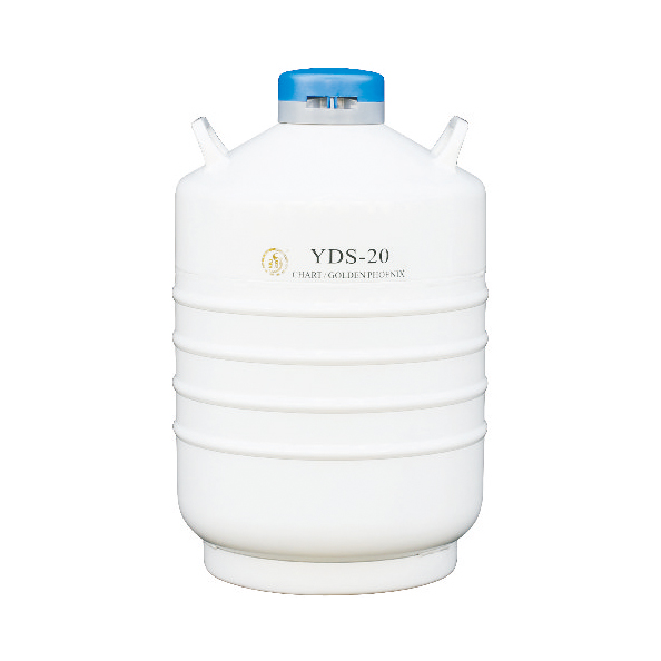 YDS-20 液氮罐含六个120MM高的提筒 - 金凤