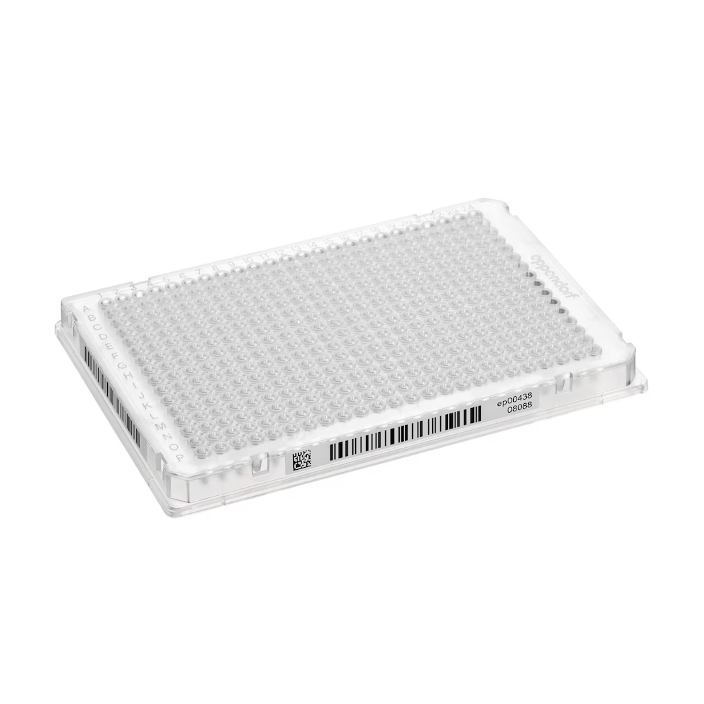 0030113578 twin.tec 384孔, 全裙边, PCR clean, 透明, 2D SafeCode - Eppendorf/艾本德