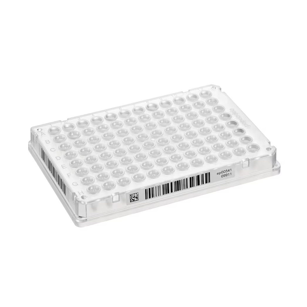 0030113560 twin.tec 96孔, 全裙边, PCR clean, 透明, 2D SafeCode - Eppendorf/艾本德