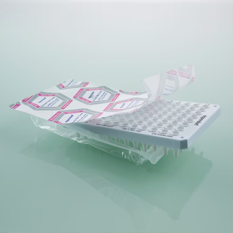 0030129636 twin.tec 96孔, 全裙边, 150 µL, Forensic DNA Grade法医DNA级, 白色框, 白色管 - Eppendorf/艾本德