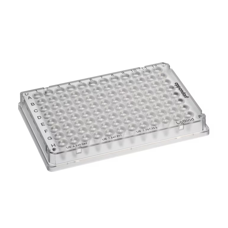 0030129512 twin.tec 96孔, 全裙边, 150 µL, PCR clean, 透明, 低吸附 - Eppendorf/艾本德