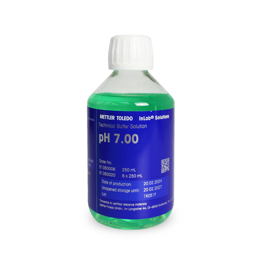 51350006 7.00pH缓冲液Technical Buffer，1瓶x250mL - 梅特勒-托利多