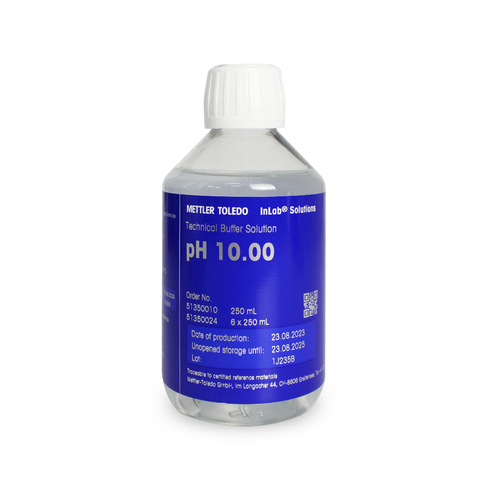 51350010 10.00pH缓冲液Technical Buffer，1瓶x250mL - 梅特勒-托利多