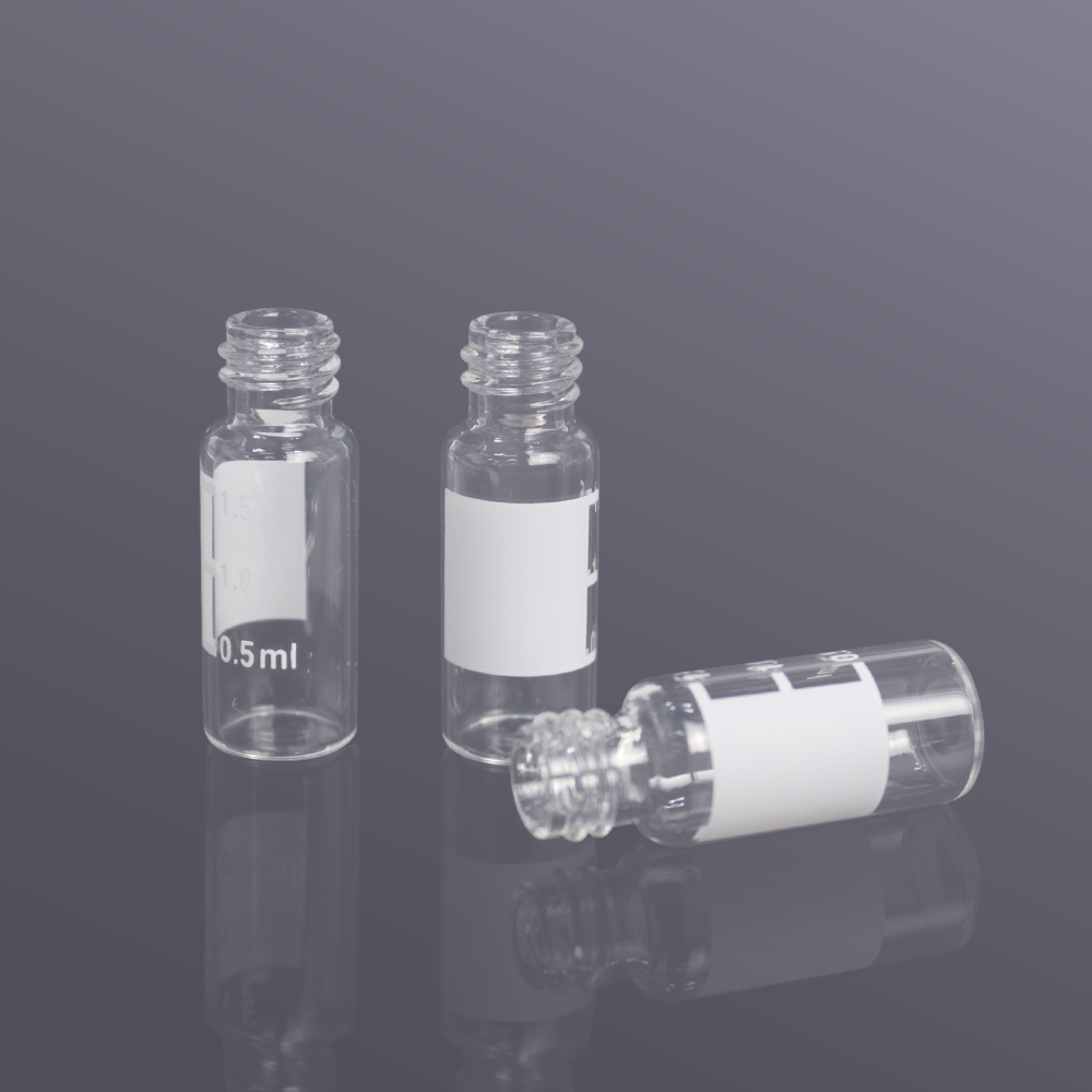 BS-JYP-NG-0208CG 2ml 8mm螺口透明玻璃进样瓶,带刻度