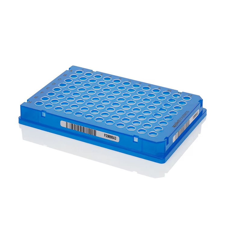 A31727 MicroAmp EnduraPlate 光学 0.2 mL 96 孔全裙边板带条形码，蓝色 - ABI