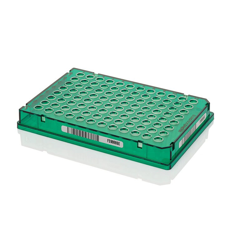 A31731 MicroAmp EnduraPlate 光学 0.2 mL 96 孔全裙边板带条形码，绿色 - ABI