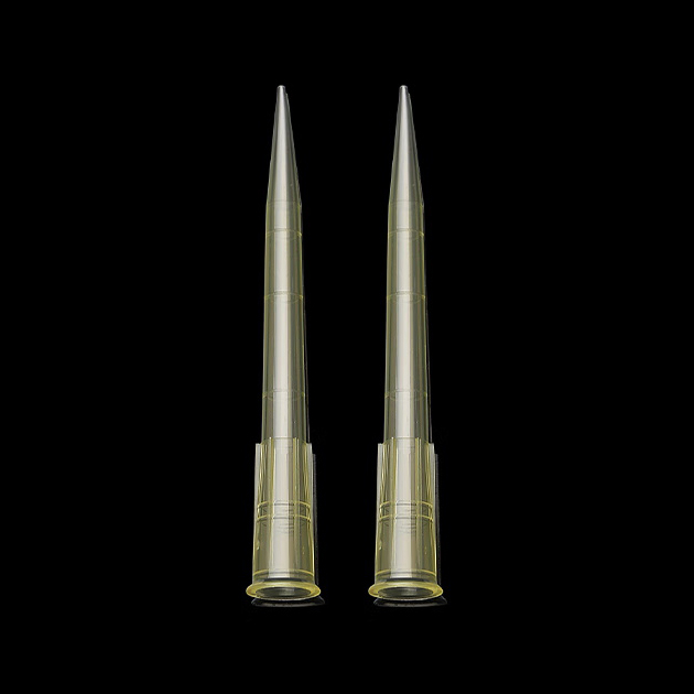 KG1838-L 1-200μl 低吸附盒装宽口吸头；带刻度，灭菌，低吸附
