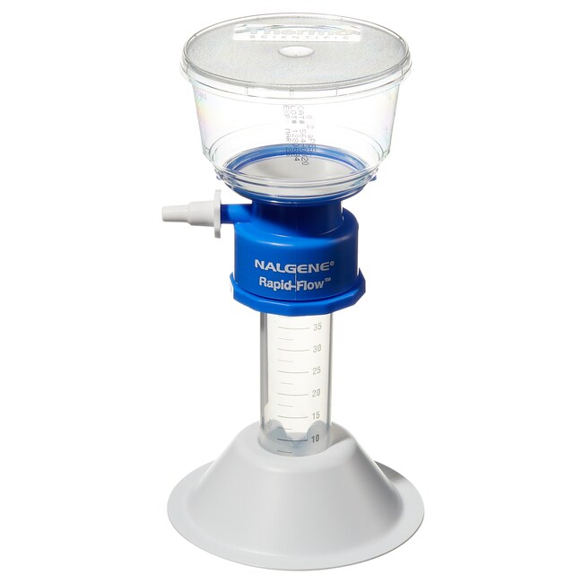 568-0010 瓶顶过滤器，250ml容量，PES膜，孔径0.1um，无菌包装 - Nalgene