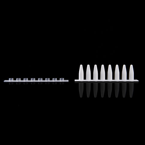 KG2543 0.2ml PCR8联排管方形光学平盖；白色 - KIRGEN(科进)
