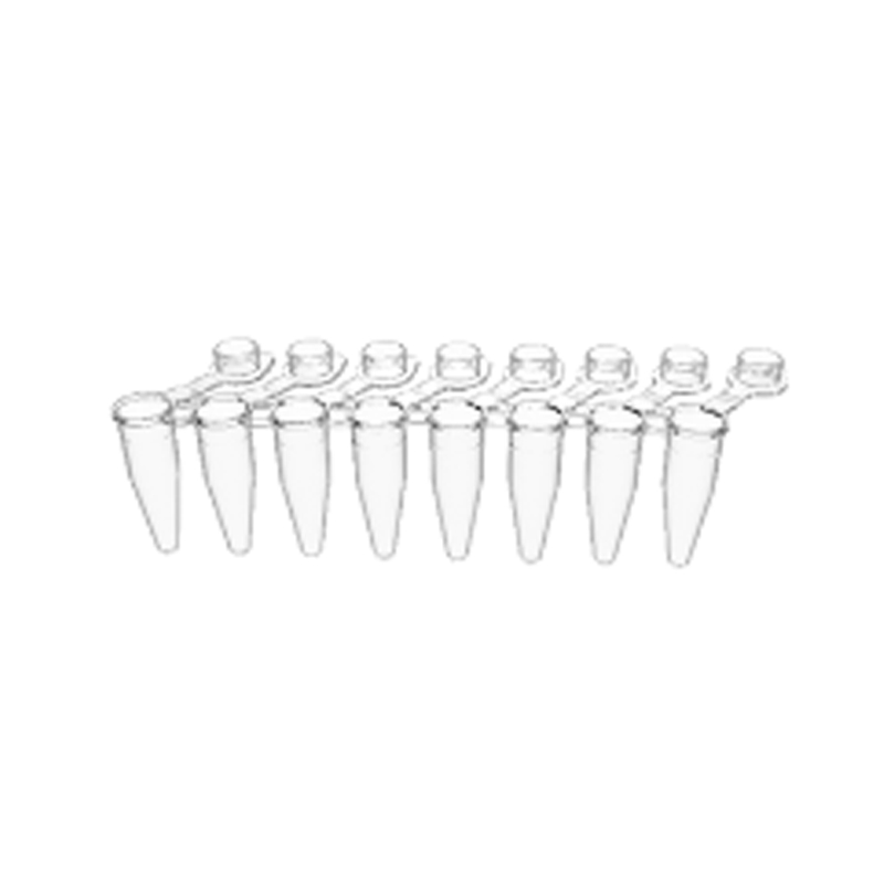 PCR-8SAC-RT-.2-C 0.2ml连盖平盖八排管 - AlphaGem Bio