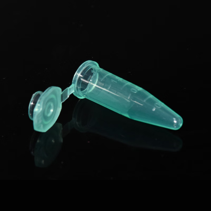 KG221G 1.5ml 微量离心管；绿色，超清晰，带刻度 - KIRGEN(科进)