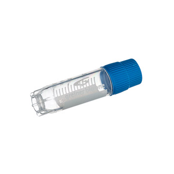 126279 冻存管 2ml，外旋，星形站立角，蓝，有书写区 - Greiner