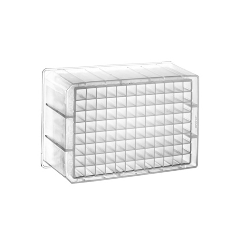 780271 96孔MASTERBLOCK 储样板，聚丙烯，2ml，V型底，自然色，盖子货号381080/381081 - Greiner