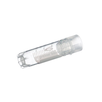 122263 冻存管 2ml，内旋，星形站立角，自然，有书写区 - Greiner
