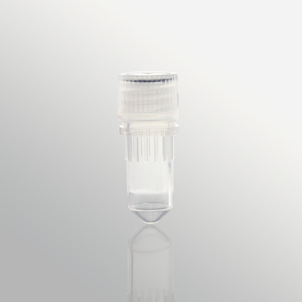 SCT-101-050-C-S 0.5mL锥底冻存管/样品管,高位,无色(含盖),无菌