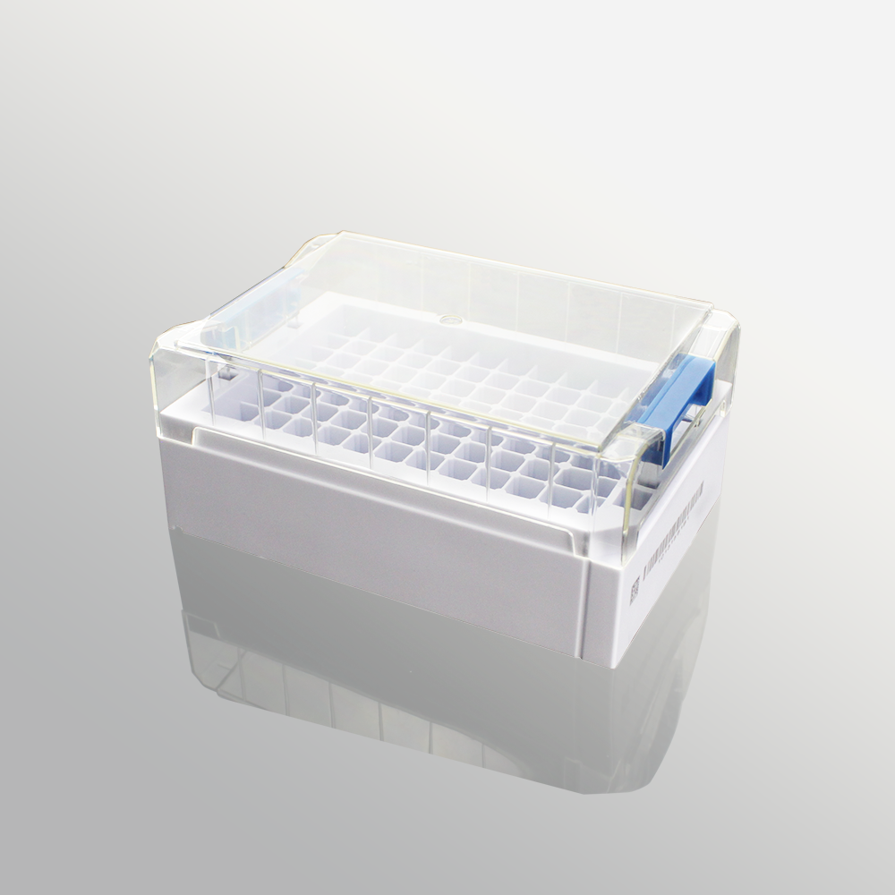 SBS-0100-96N SBS标准冻存板架,96孔,适配0.75mL/1.0mL内旋管