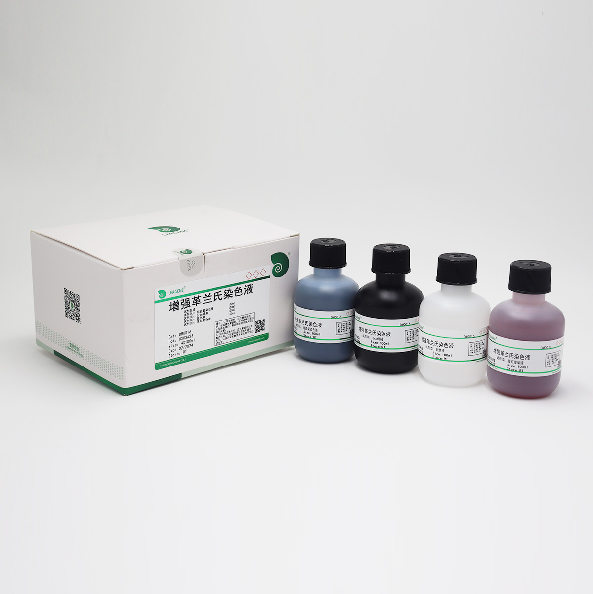 DM0016-4×100ml 增强革兰氏染色液 - 雷根
