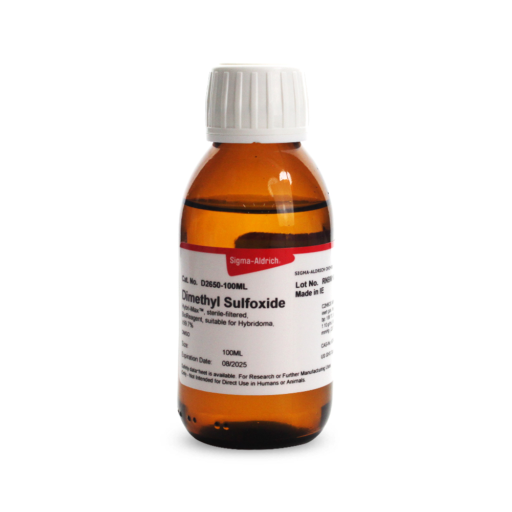 D2650-100ML 二甲基亚砜 - Sigma-aldrich/西格玛