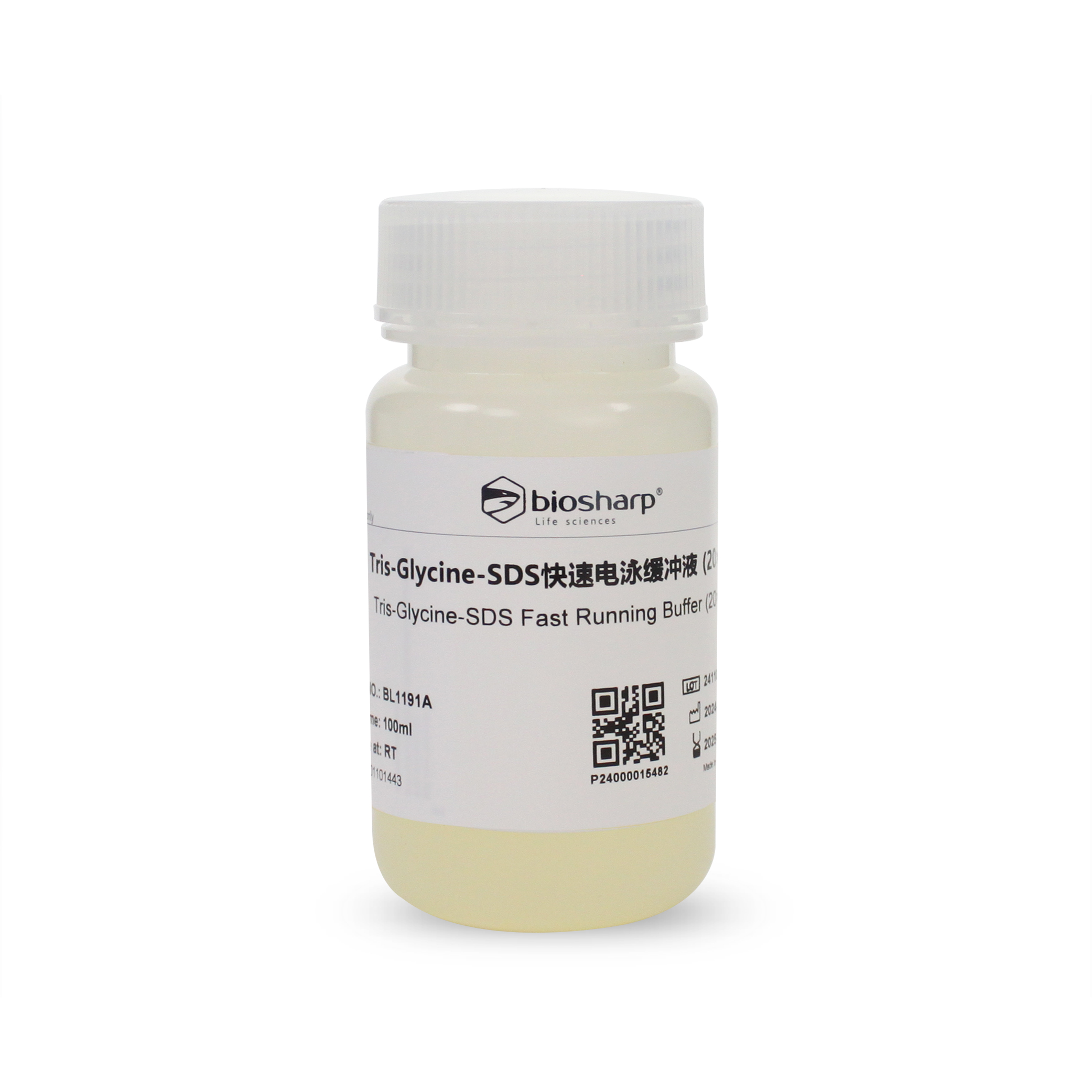 BL1191A Tris-Glycine-SDS快速电泳缓冲液 (20×)