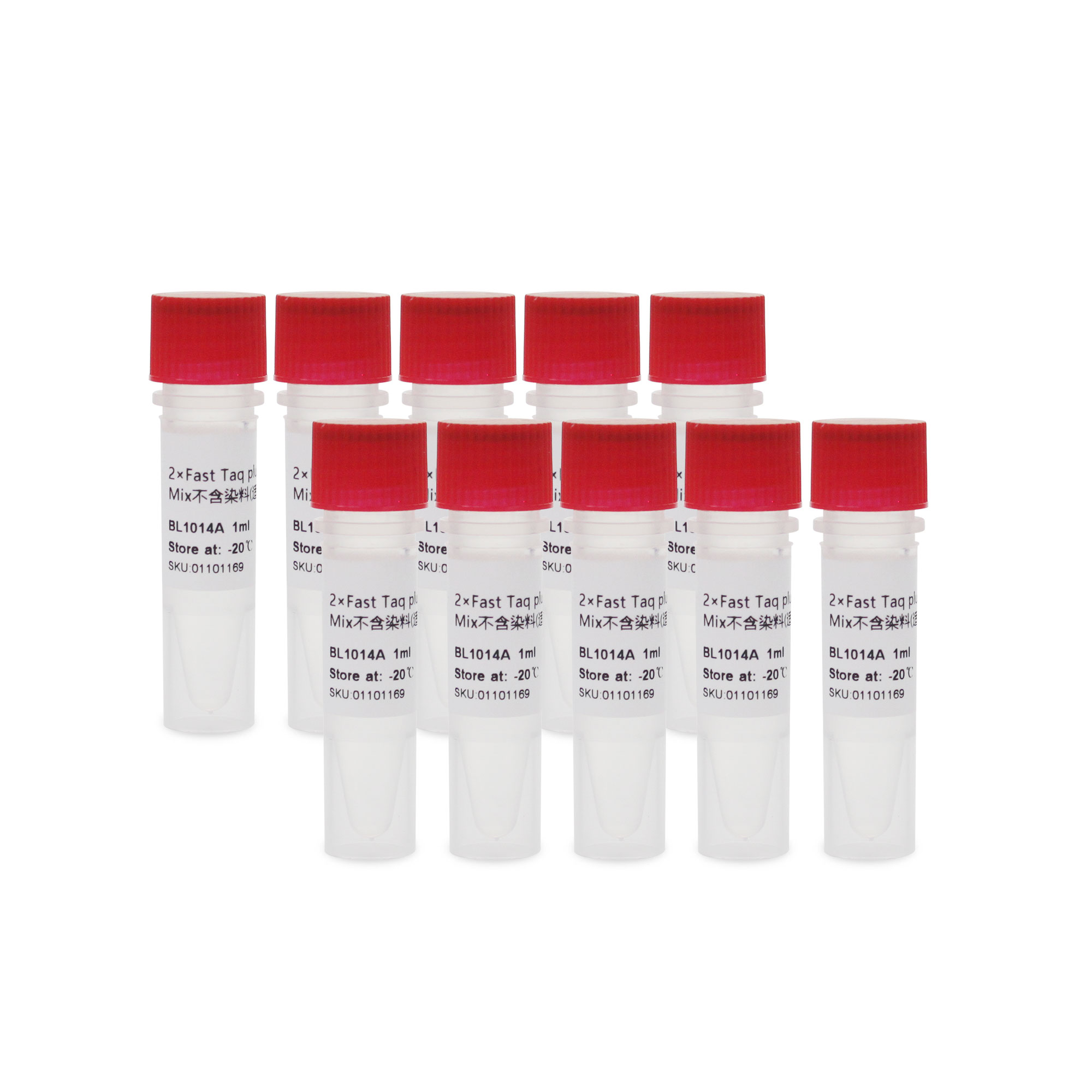 BL1014B 2×Fast Taq plus PCR Master Mix不含染料(适用于快速扩增)