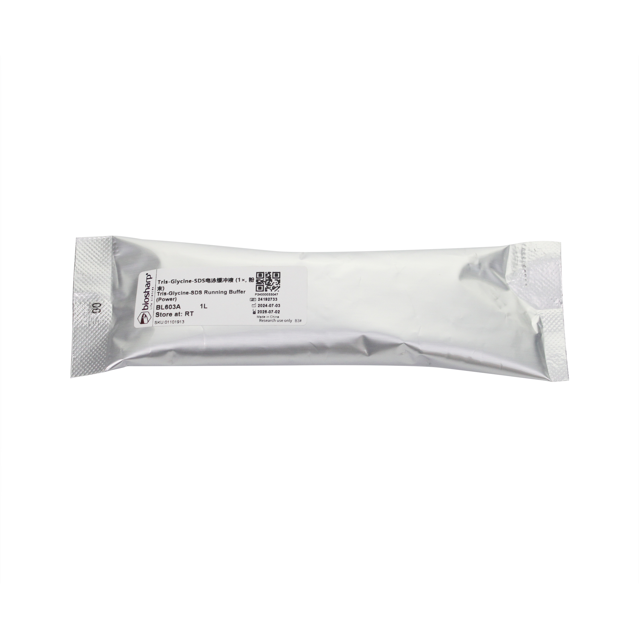BL603A Tris-Glycine-SDS电泳缓冲液 (1×, 粉末)