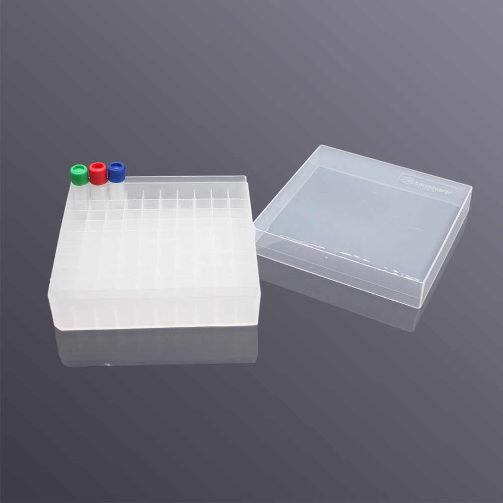 BS-20-TB100S 2ml塑料冻存盒(PP,透明）