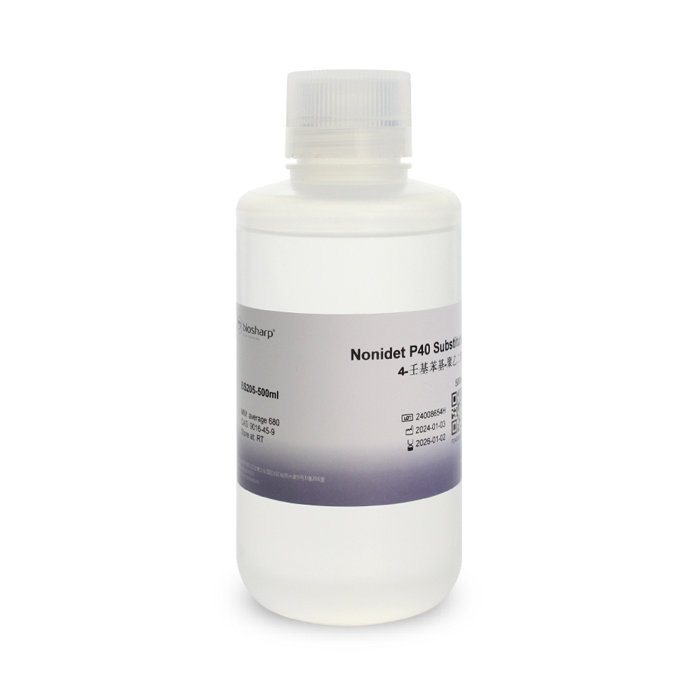 BS205-500ml 试剂 NP-40/Nonidet P40 Substitute [500ml]RT