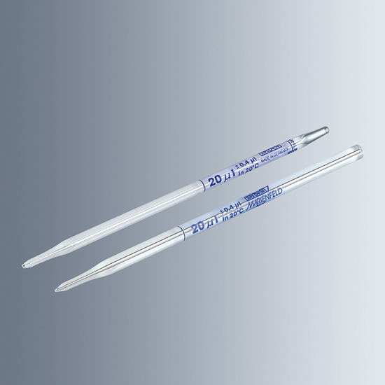 3246035 血红蛋白移液管，体积20ul，不带漏斗顶 - Marienfeld