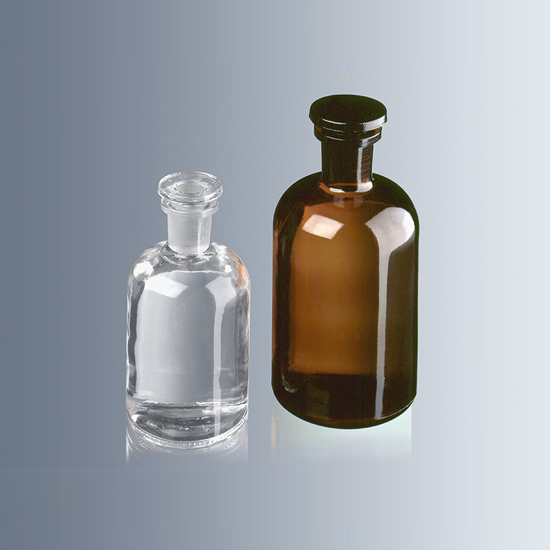 3652009 玻璃圆肩瓶，窄口，2000ml，NS 29/32 - Marienfeld