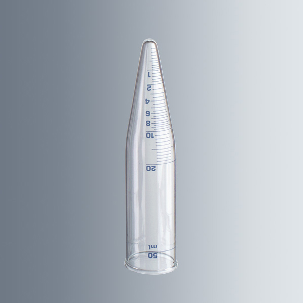 3949511 玻璃离心管，溶解度检测用，卷口，135×30mm - Marienfeld