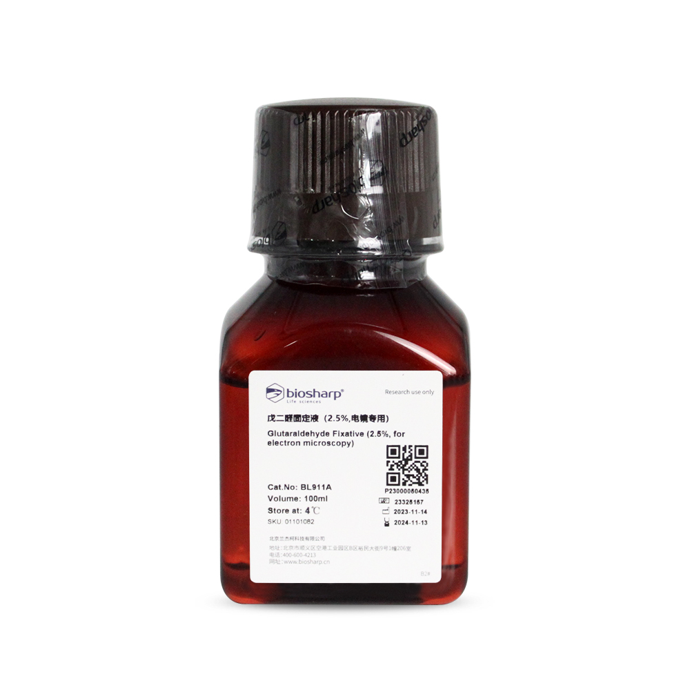 BL911A Gluta固定液(电镜专用,2.5%)