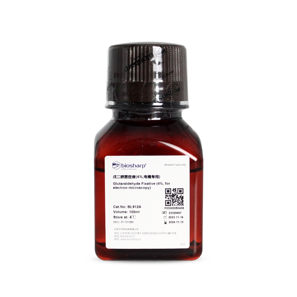 BL912A Gluta固定液(电镜专用,4%)
